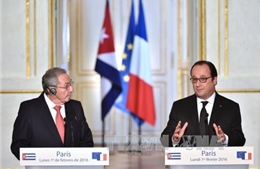 Tổng thống Pháp kêu gọi Mỹ chấm dứt cấm vận chống Cuba